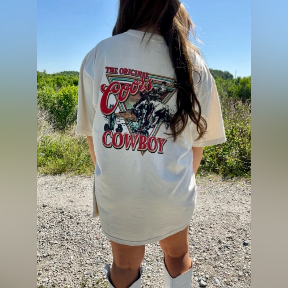 The Coors Cowboy Graphic Tee